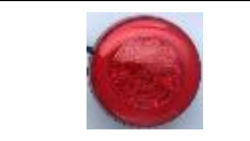 مصباح توقف صغير لد لون ابيض واحمر 24V